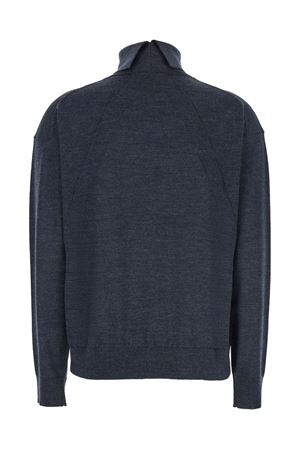 Grey virgin wool turtleneck sweater SEMI COUTURE | Y5WC59Y490
